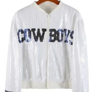 Dallas Cowboys Sequins Jacket